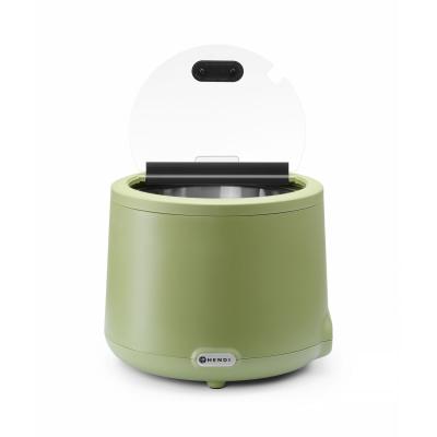 Kotlik na polévku UNIQ, HENDI, designed by Robert Bronwasser, 8L, Zelená, 230V/500W, ⌀365x(H)325mm | 860540